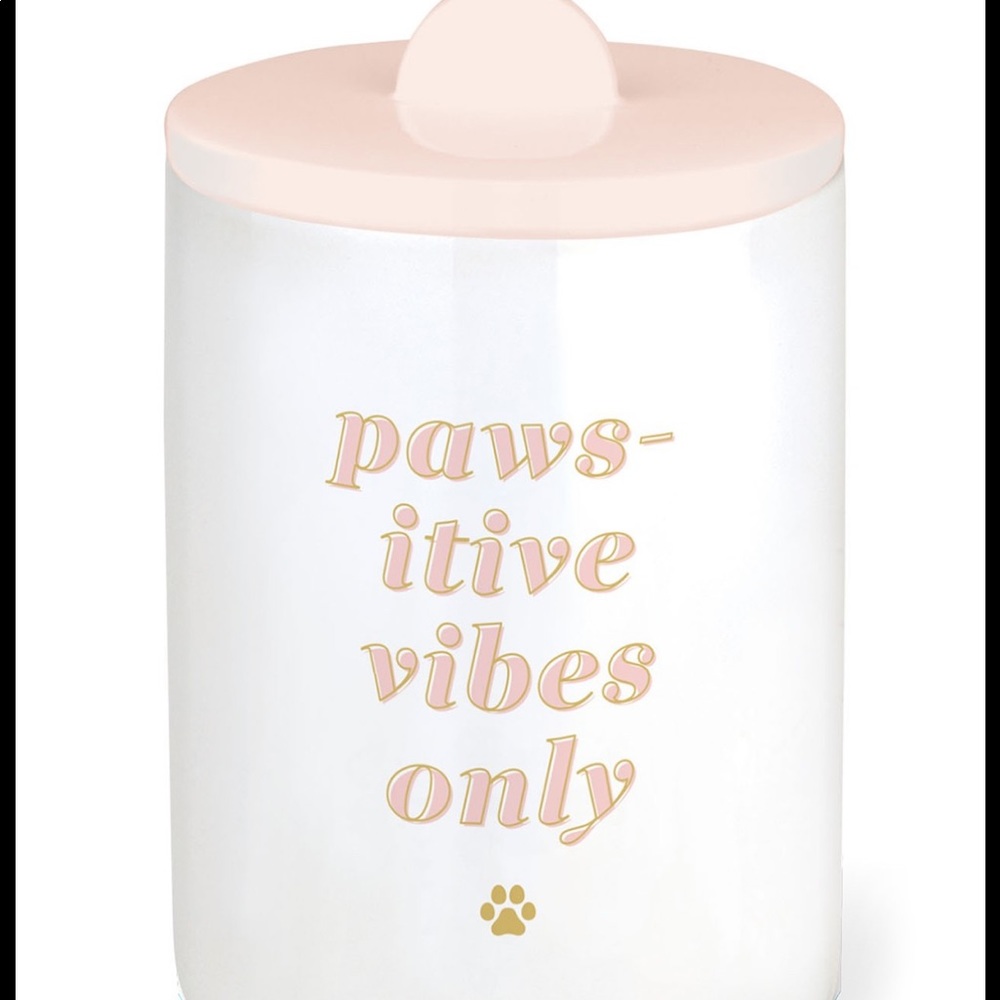ISO Pawsitive Vibes Only Treat Jar